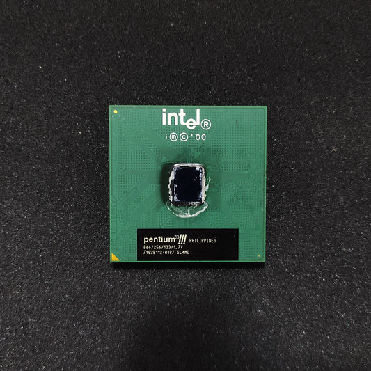 Intel Pentium III SL4MD Socket 370 866MHz/256/133/1.70V Vintage Retro CPU - CPU