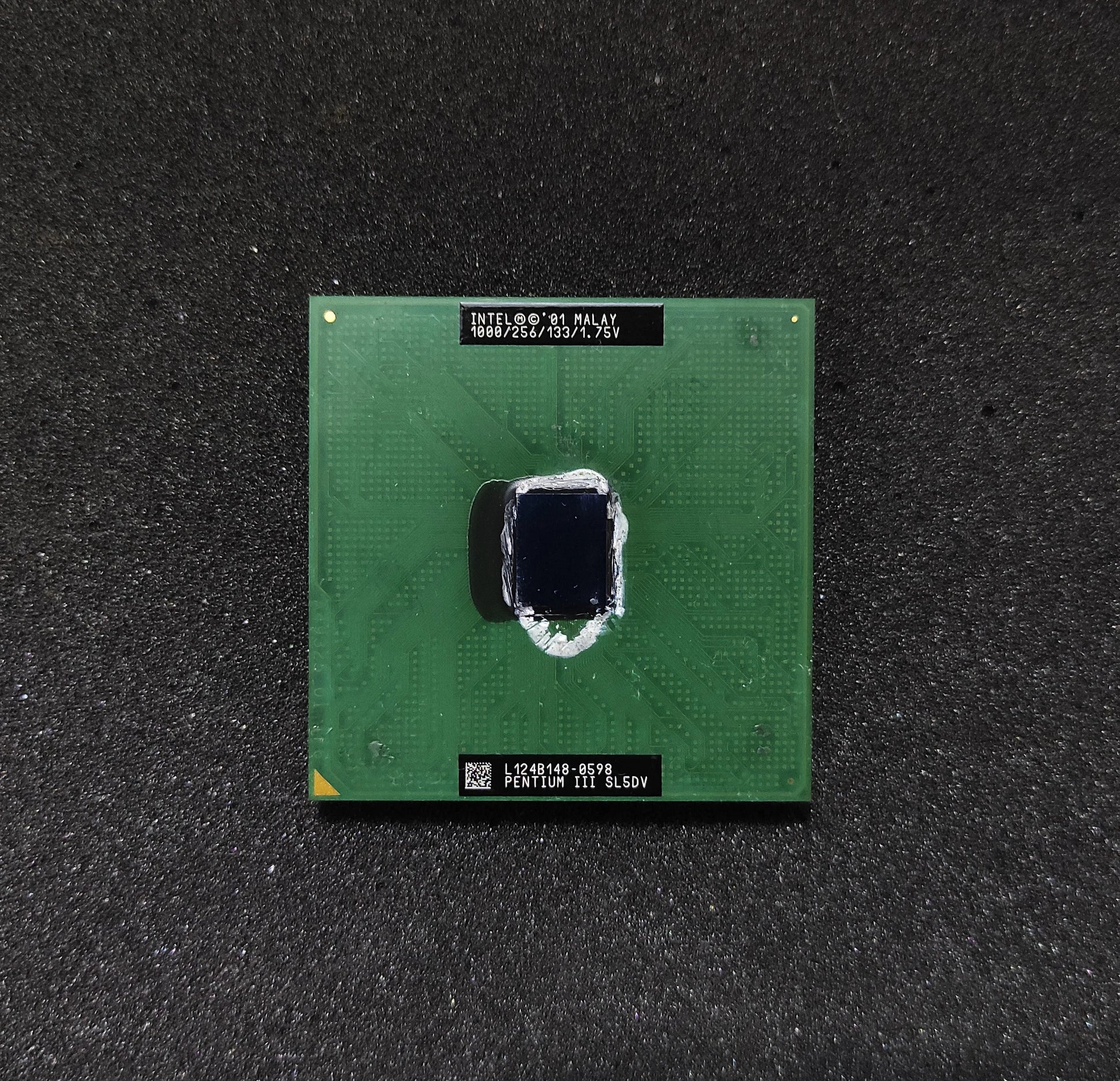 Intel Pentium III SL5DV Socket 370 1000MHz/256/133/1.75V Vintage Retro CPU - CPU