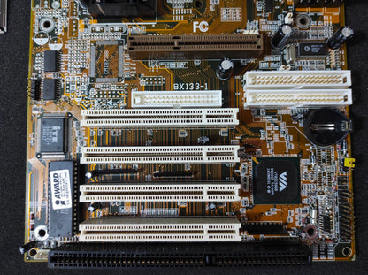 Jetway BX133-1 Socket 370 Slot 1 ATX Motherboard AGP ISA VIA Apollo Pro Chipset