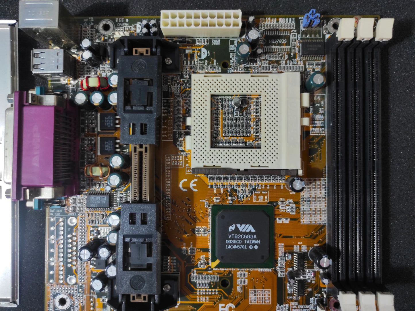 Jetway BX133-1 Socket 370 Slot 1 ATX Motherboard AGP ISA VIA Apollo Pro Chipset