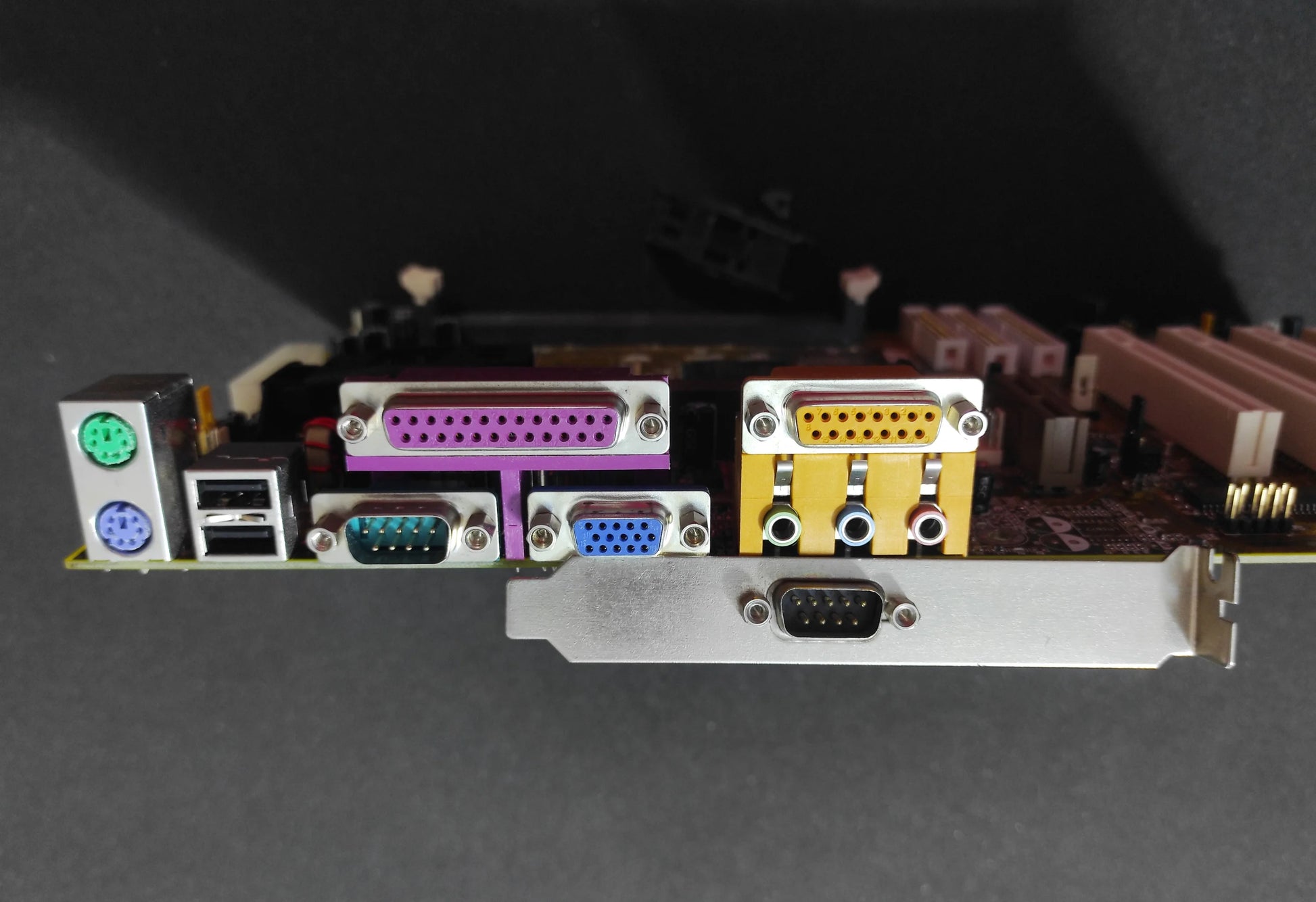 Jetway J-711AF J-911AF REV 1.11 Slot 1 ATX Vintage Retro Motherboard Intel 810 Chipset