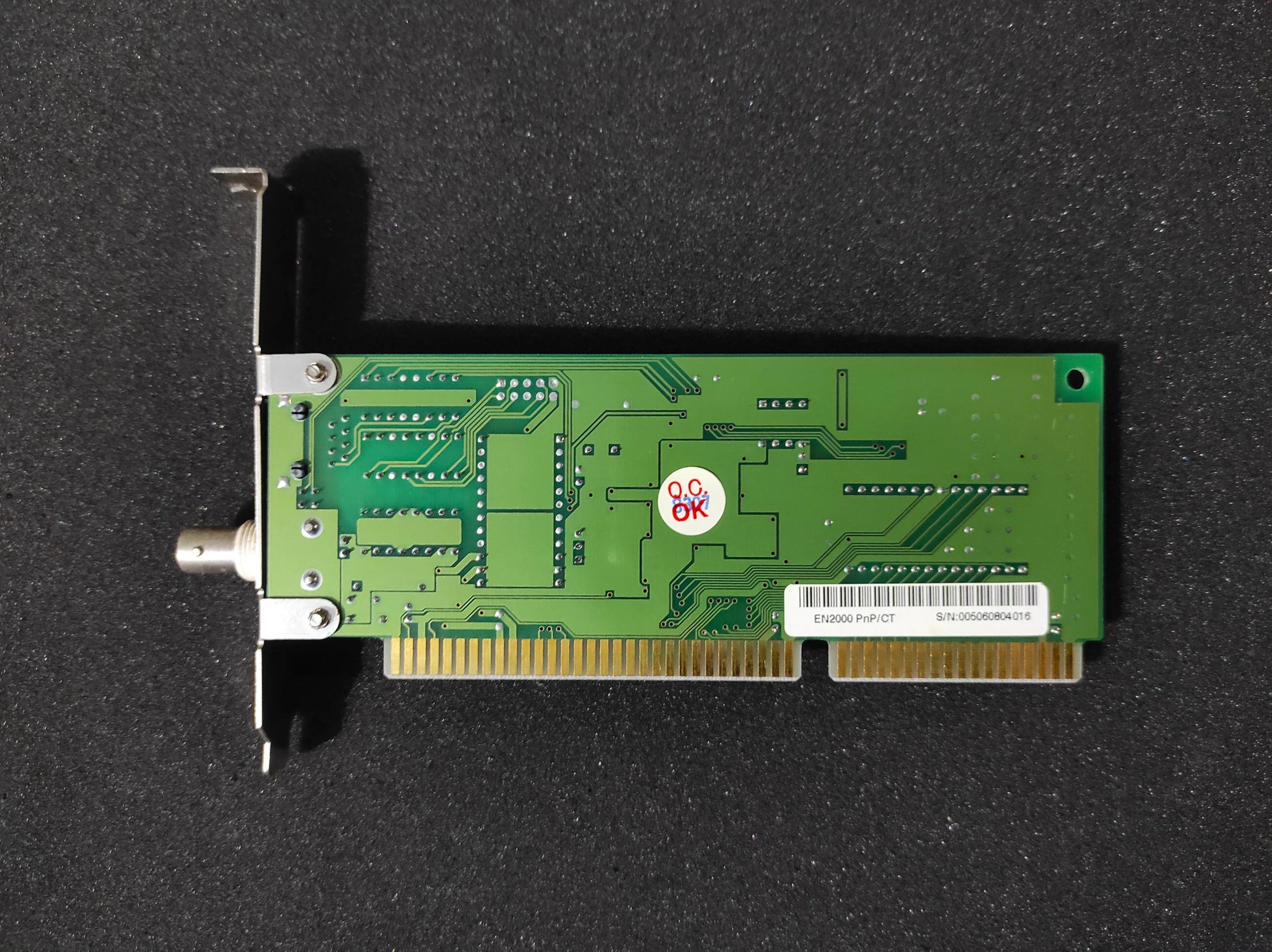 Lantech EN2000 PNP 10MBPS RJ45 Retro ISA FULL-DUPLEX Ethernet Card RTL8019A