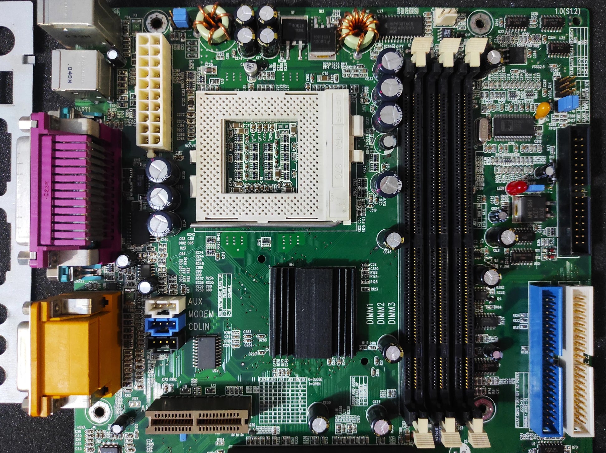 Legend QDI Advance 10E P6V694X/A10E Socket 370 ATX Motherboard AGP ISA PCI VIA Apollo Pro 133A