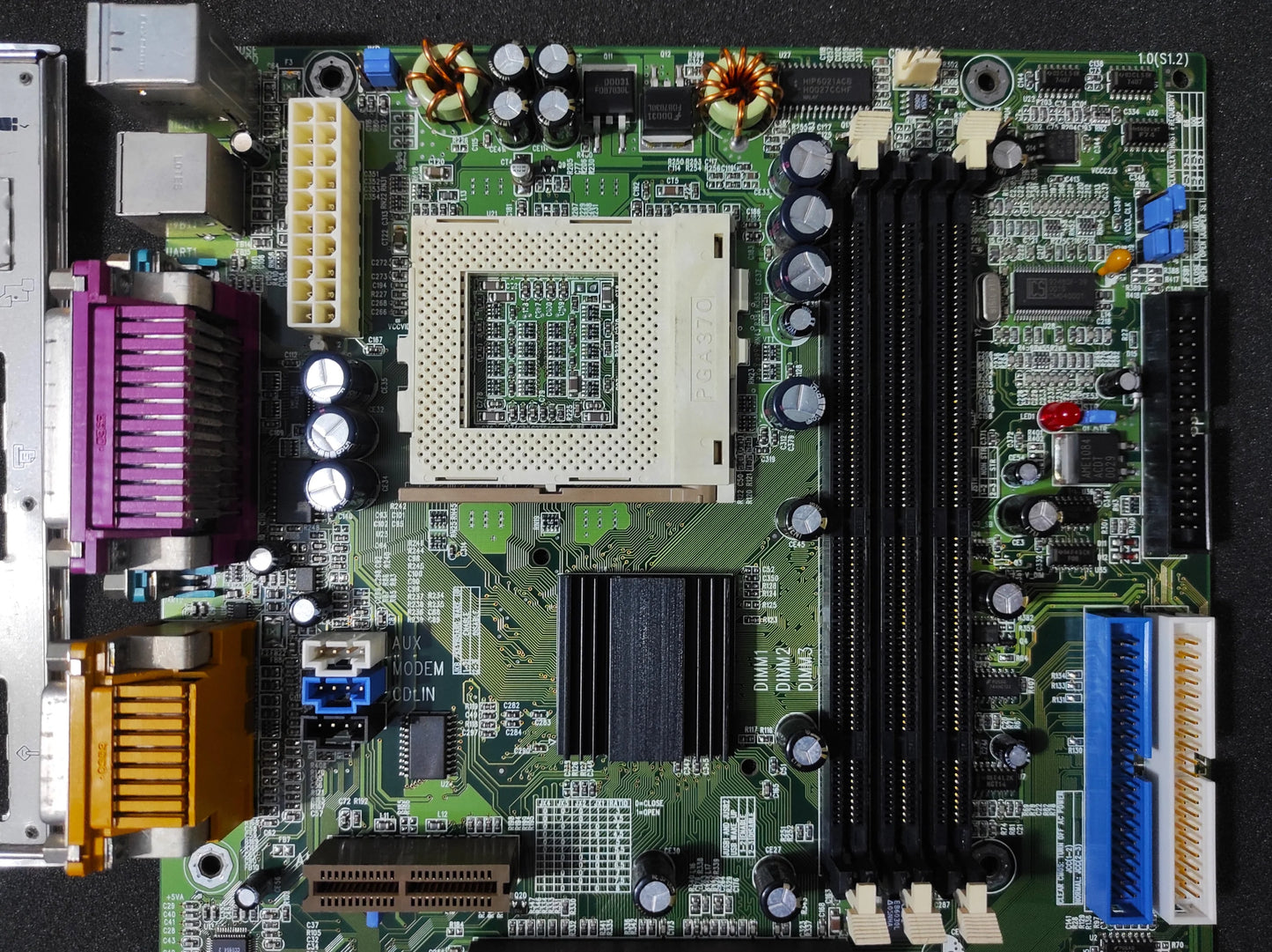 Legend QDI Advance 10E P6V694X/A10E Socket 370 ATX Motherboard AGP ISA PCI VIA Apollo Pro 133A