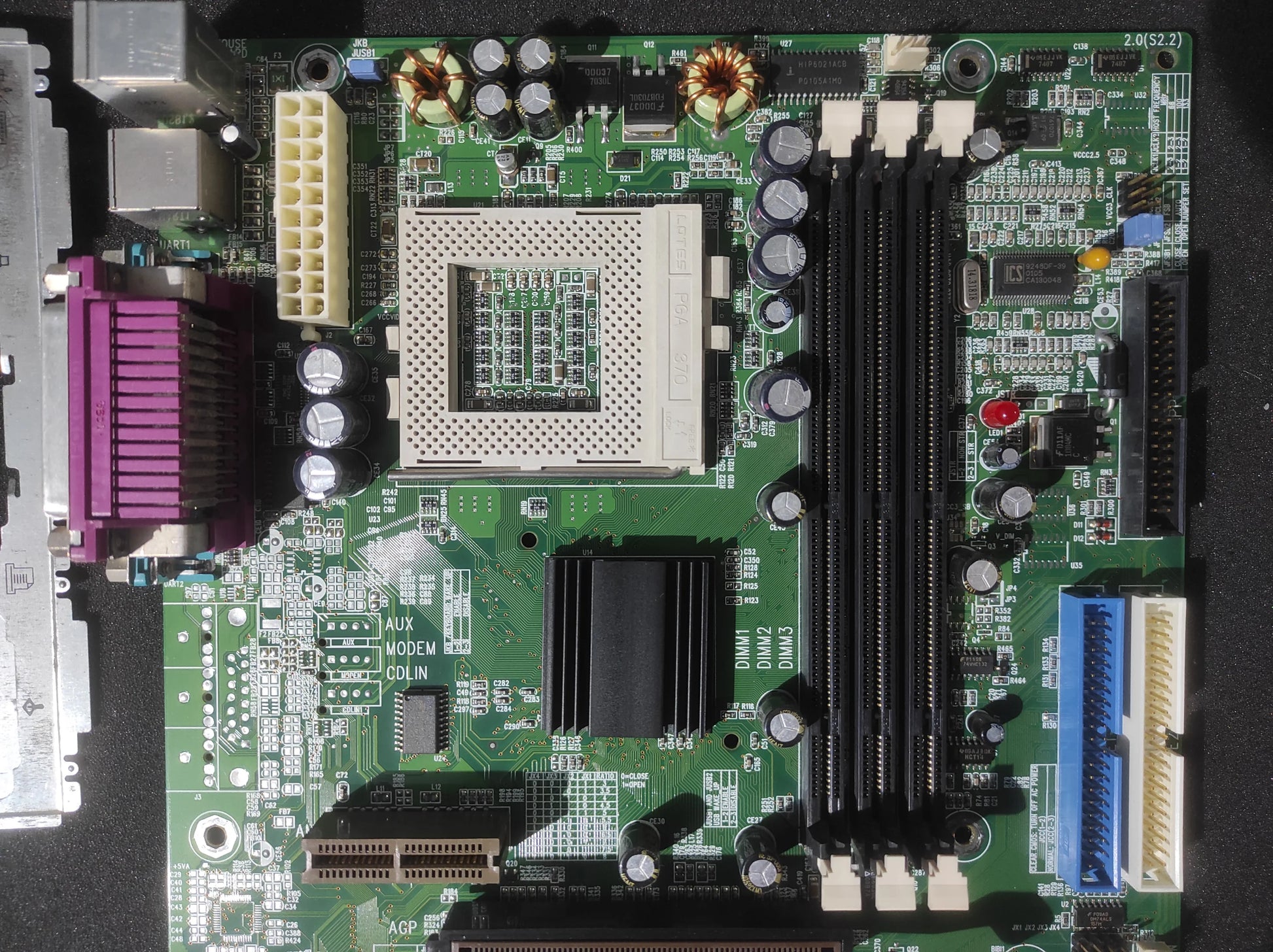 Legend QDI Advance 10F P6V694X/A10F 2.0 Socket 370 ATX Motherboard AGP ISA PCI