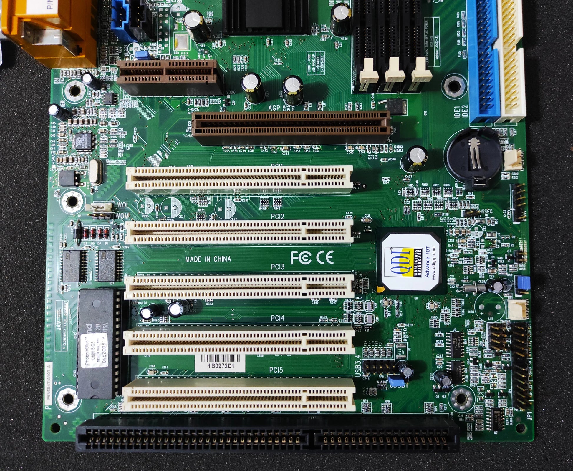 Legend QDI Advance 10T P6V694T/A10T-A Socket 370 ATX Motherboard AGP ISA PCI VIA Apollo Pro 133T