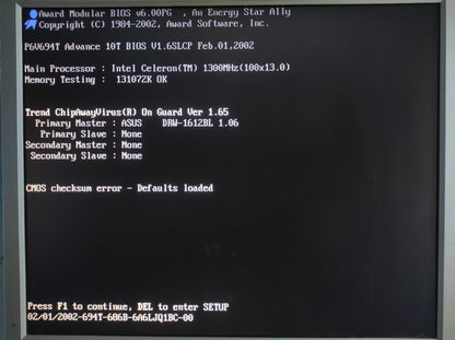 Legend QDI Advance 10T P6V694T/A10T-A Socket 370 Tualatin ATX Motherboard AGP ISA PCI VIA Apollo Pro 133T