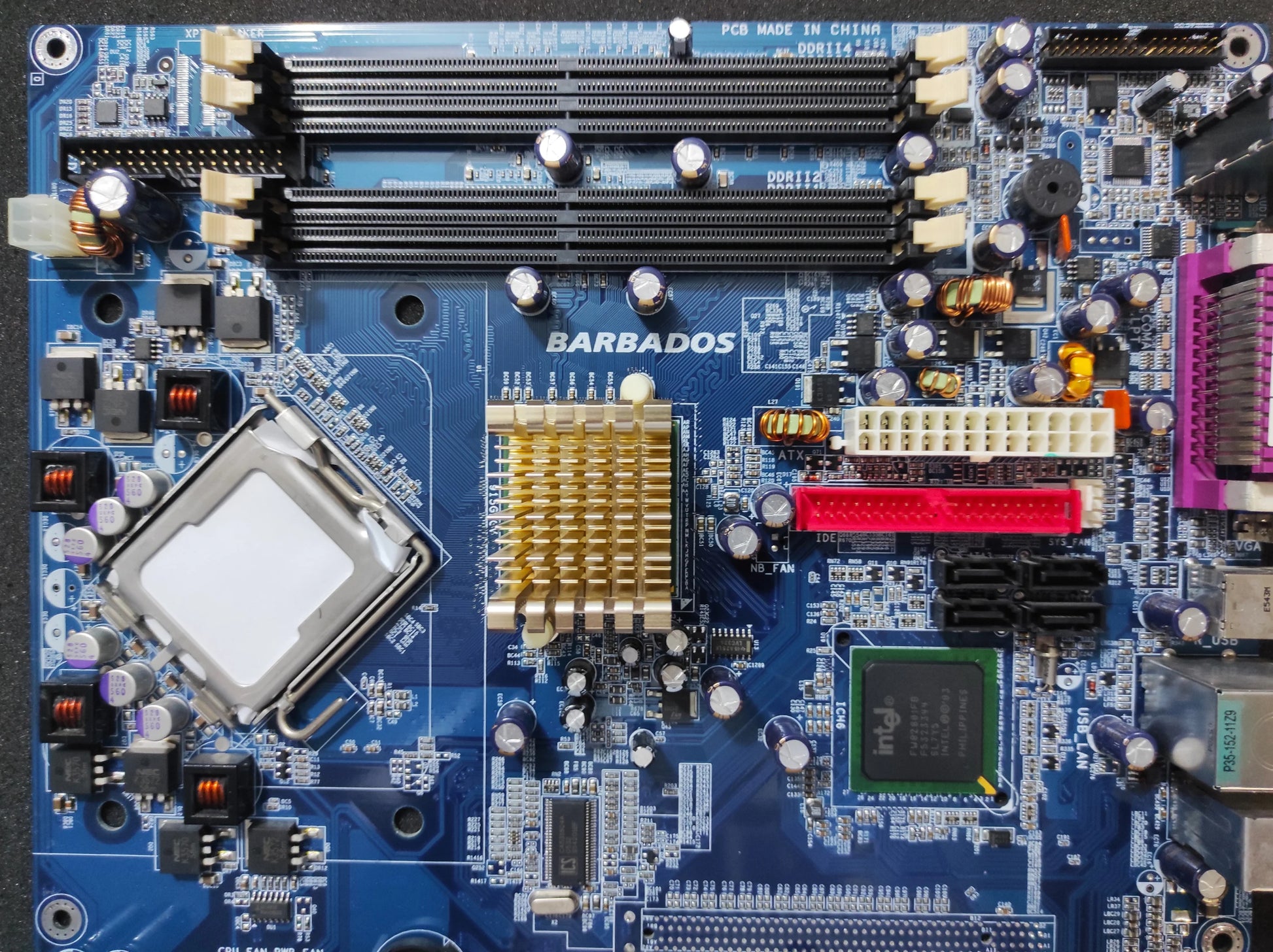 Lenovo IBM BARBADOS Socket 775 DDR2 Motherboard 39J6197 ThinkCentre A51 Intel 915GV Chipset