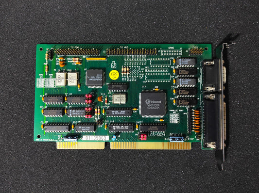 LONGSHINE LCS-6624 ISA Vintage Retro IDE HDD Floppy Serial I/O Controller Card