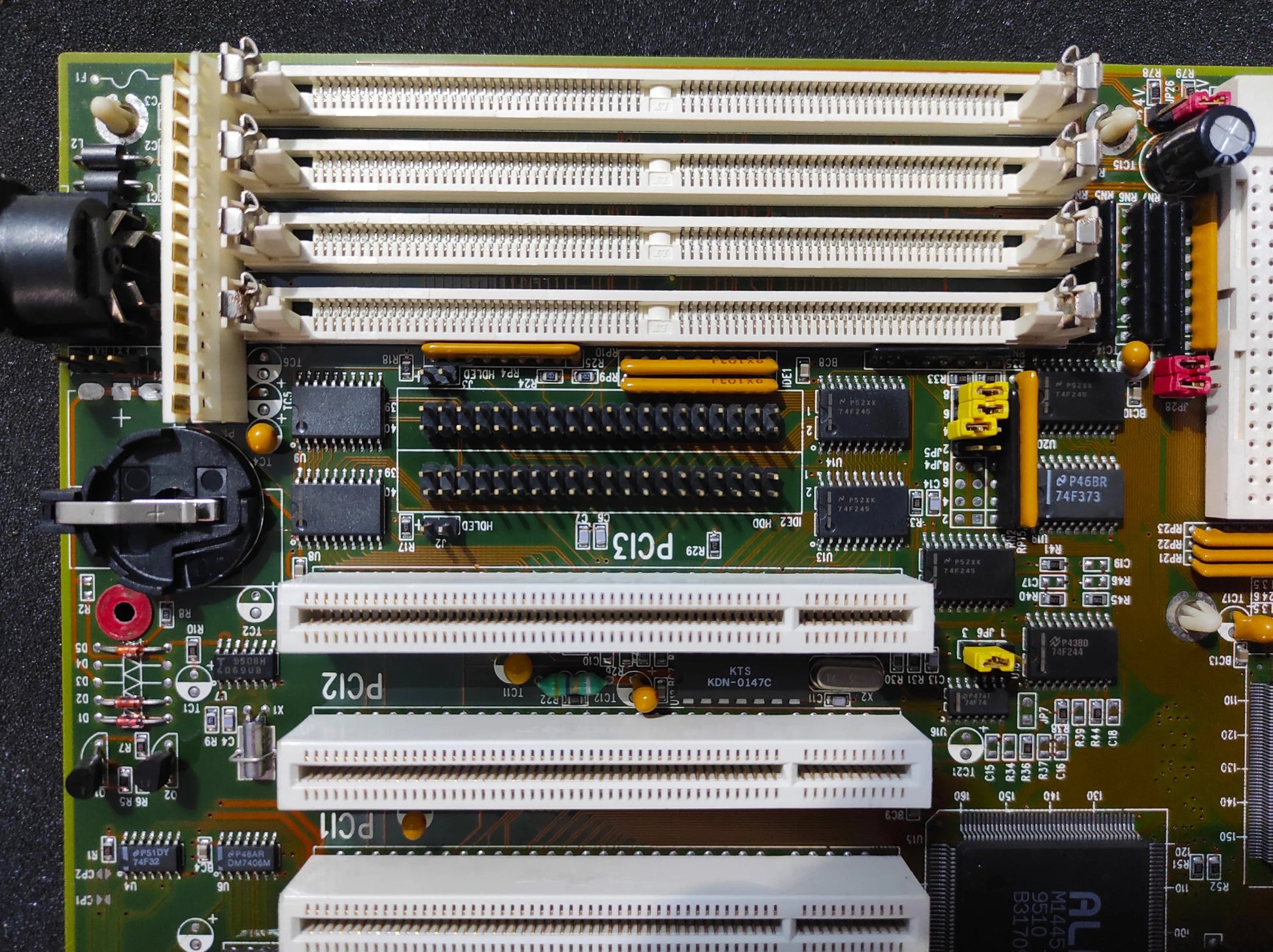Lucky Star ALI M1445 P.I. Socket 3 486 AT ISA PCI Vintage Retro Motherboard