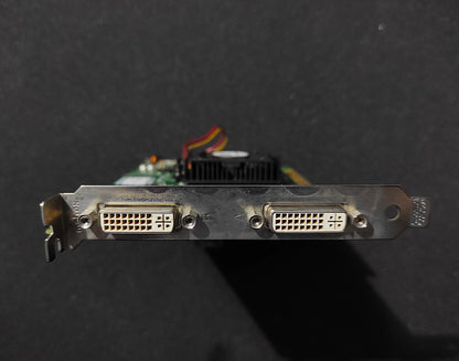 Matrox Parhelia 128MB MGI PH-A128B Dual DVI AGP Graphics Card READ DESCRIPTION WITH ISSUE