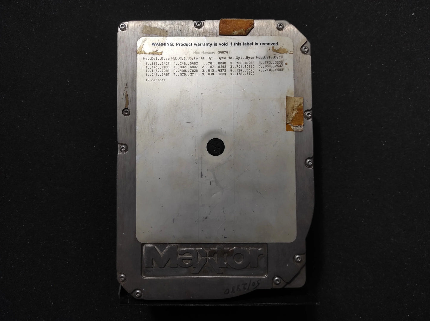 Maxtor XT-1085 85MB 3600RPM MFM 5.25’’ Full-Height Vintage Retro Hard Drive