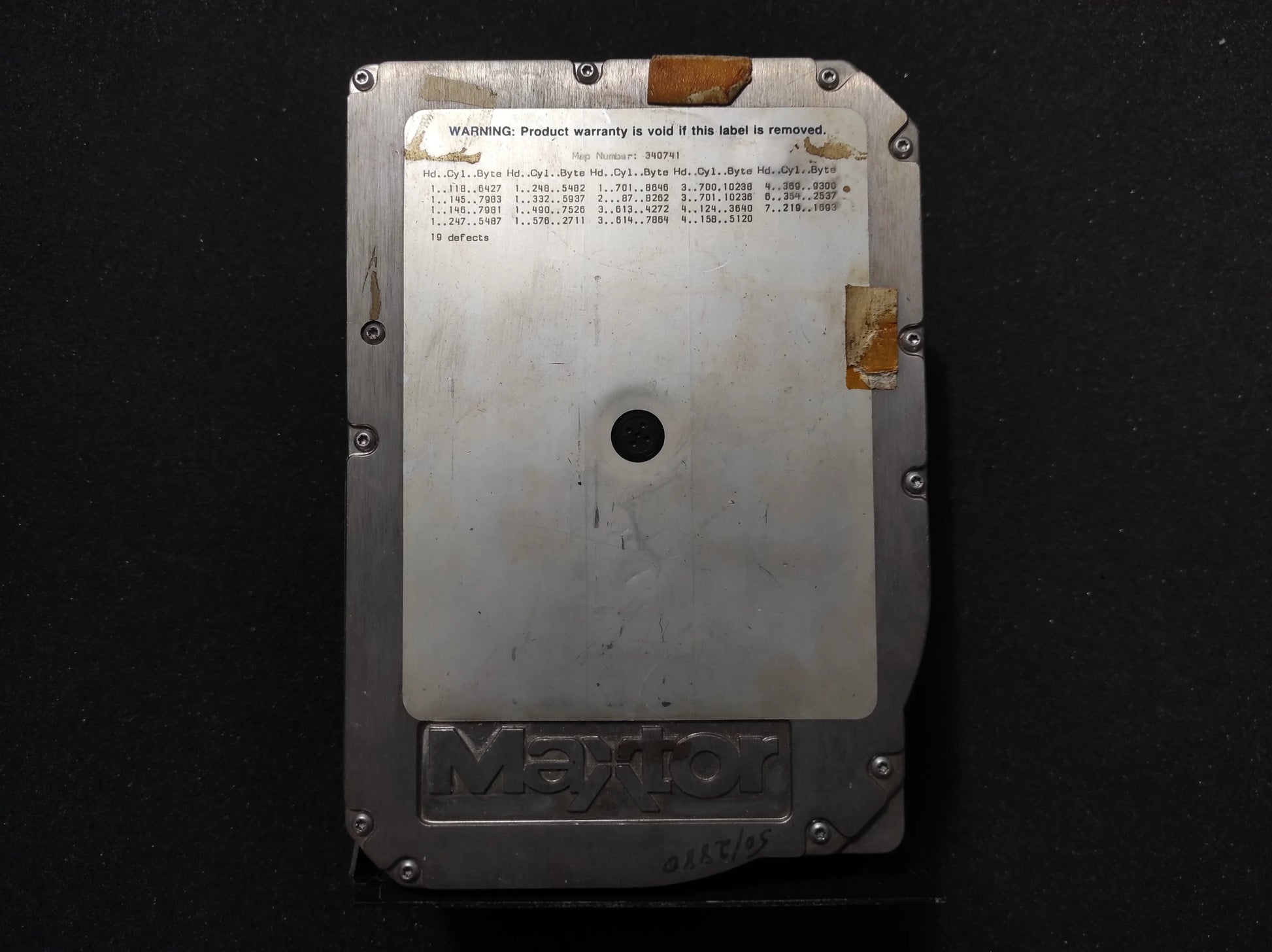 Maxtor XT-1085 85MB 3600RPM MFM 5.25’’ Full-Height Vintage Retro Hard Drive