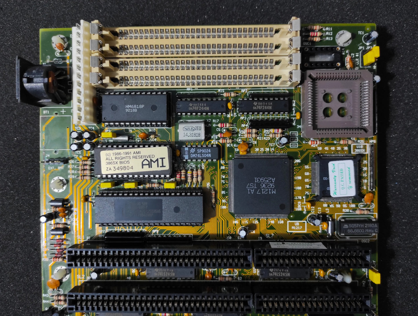 MG Product 8517 AT 386 ISA Vintage Retro Motherboard ALi M1217 Chipset