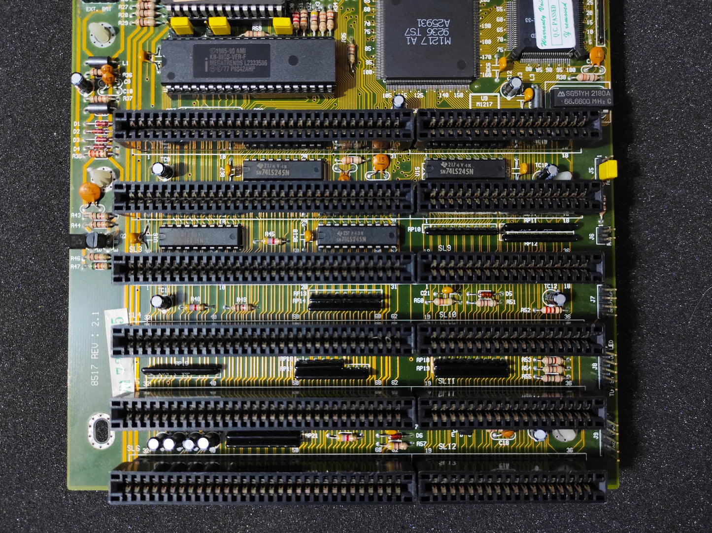 MG Product 8517 AT 386 ISA Vintage Retro Motherboard ALi M1217 Chipset