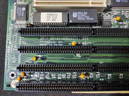 MiTAC PH4500AU-256K-0M Socket 3 486 AT ISA PCI Vintage Retro Motherboard UMC UM82C881