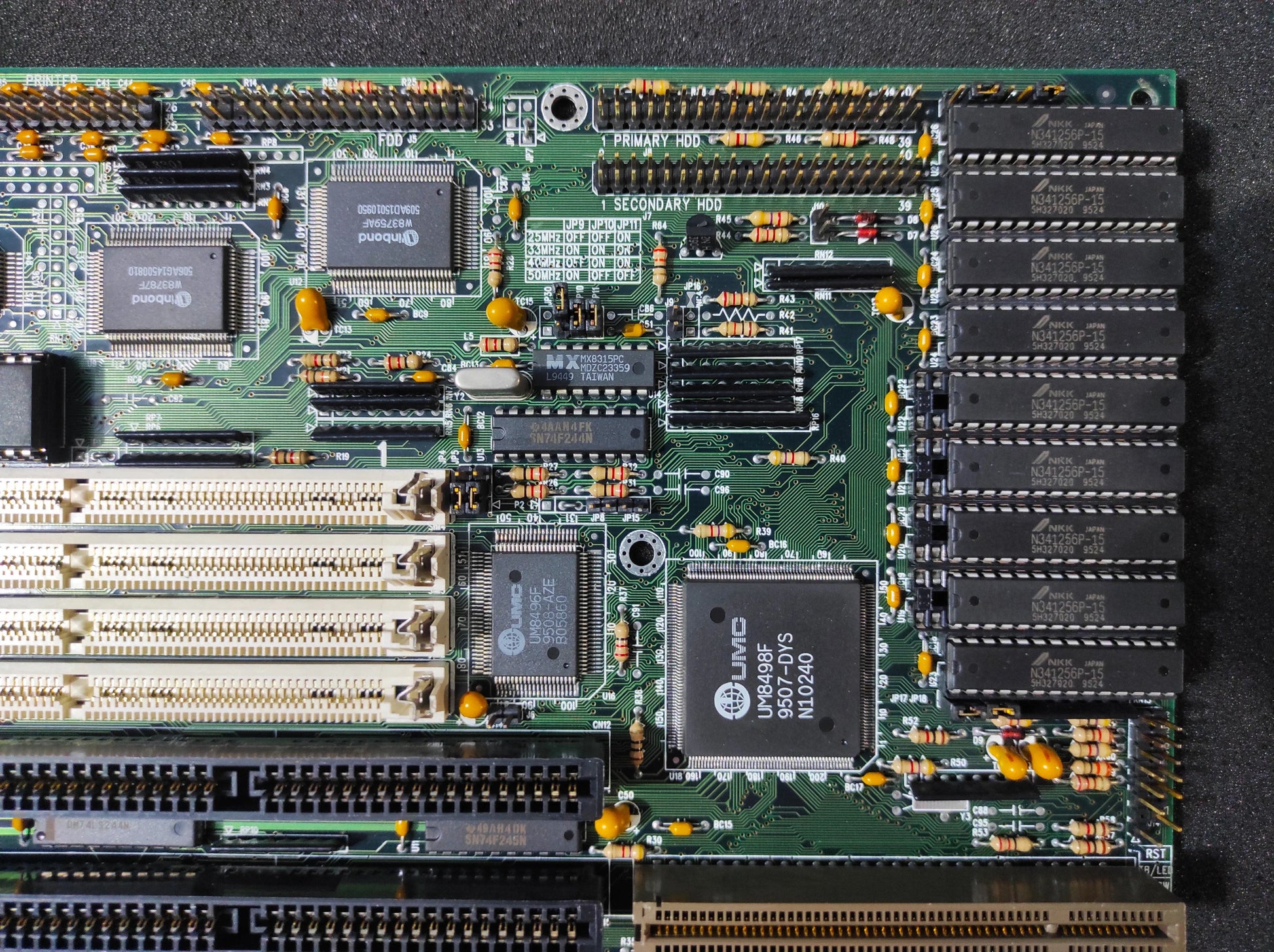 MiTAC PWA-IH4077H B’D Socket 3 486 AT ISA VLB Vintage Retro Motherboard UMC UM8498/8496