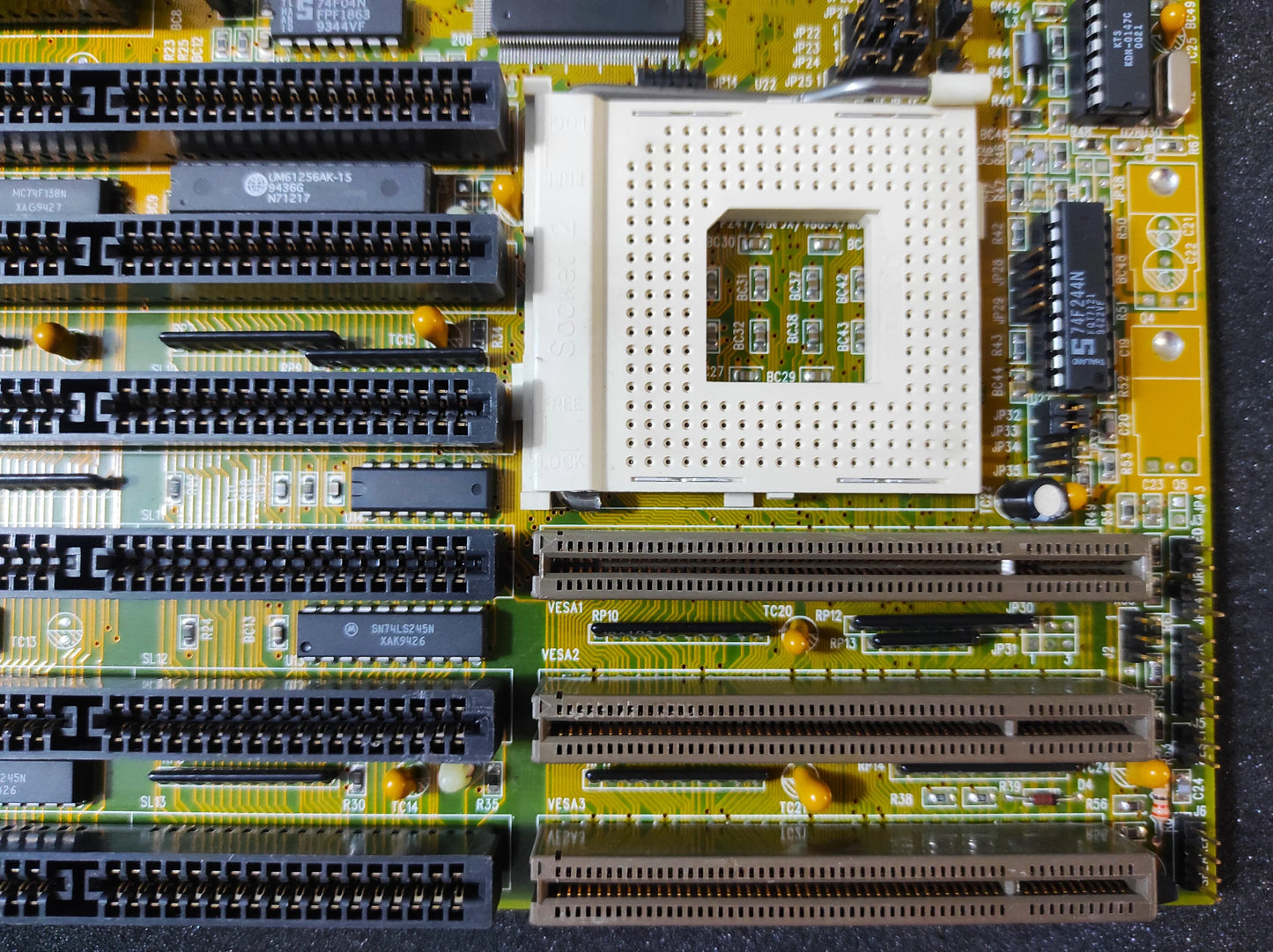 MiTAC Socket 2 486 AT ISA VLB Vintage Retro Motherboard SiS 85C471/407
