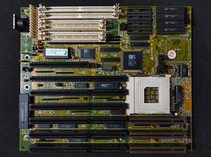 MiTAC Socket 2 486 AT ISA VLB Vintage Retro Motherboard SiS 85C471/407