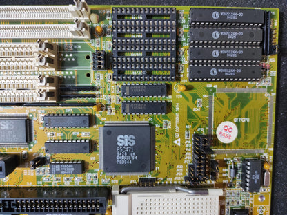 MiTAC Socket 2 486 AT ISA VLB Vintage Retro Motherboard SiS 85C471/407