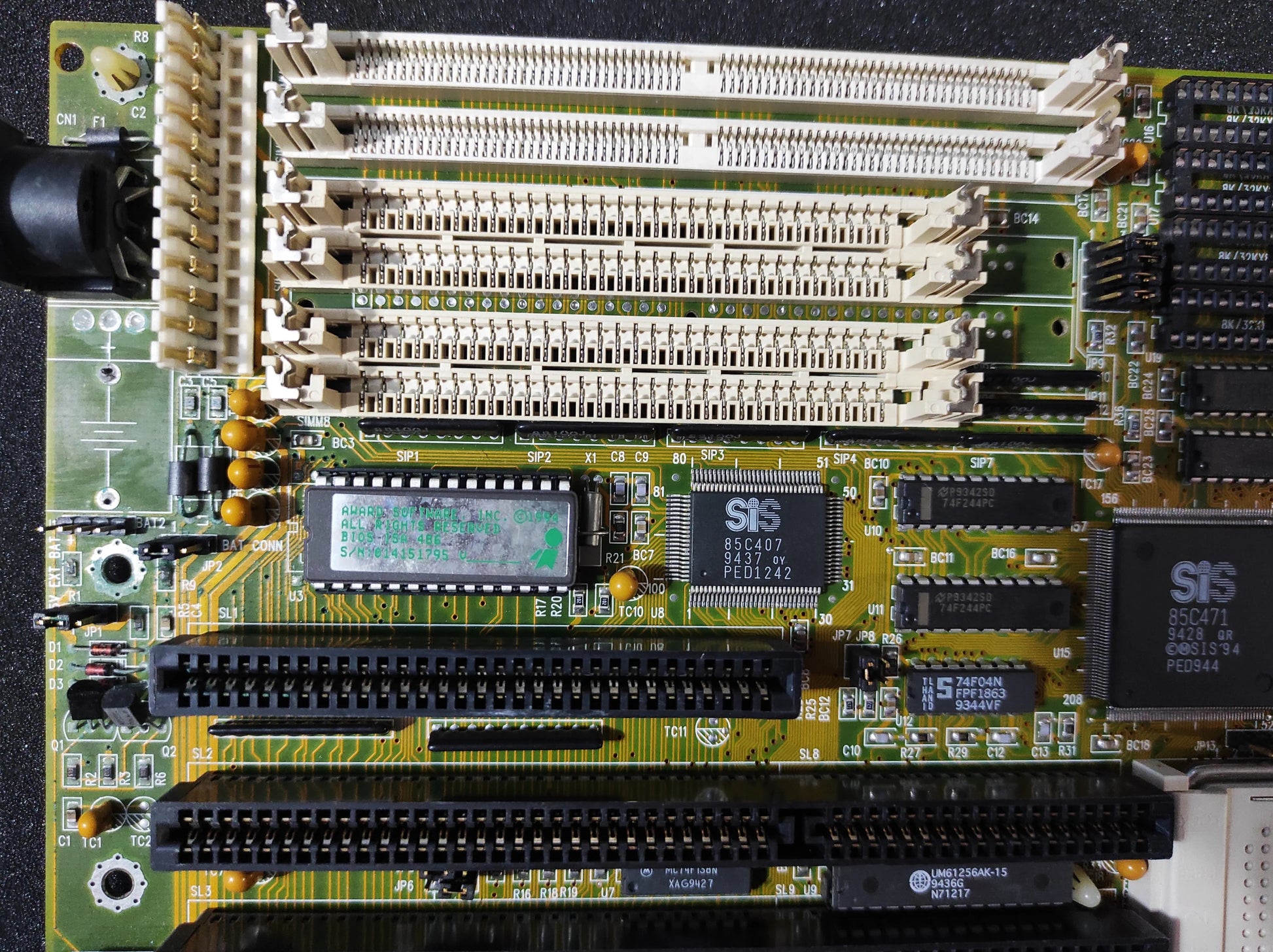 MiTAC Socket 2 486 AT ISA VLB Vintage Retro Motherboard SiS 85C471/407