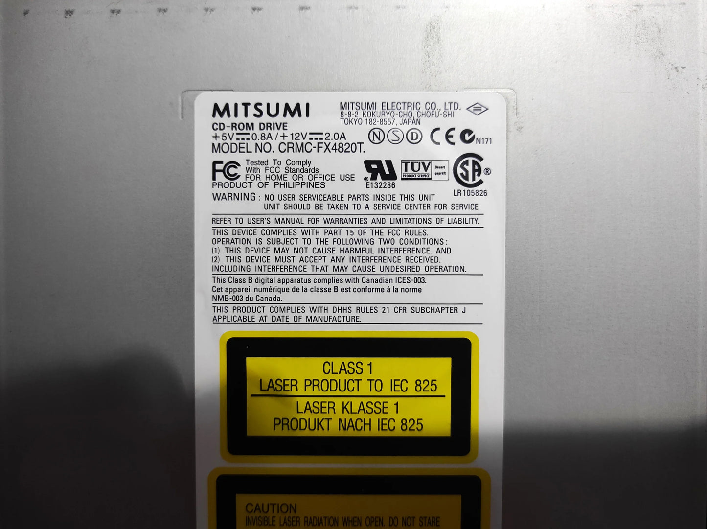 Mitsumi CRMC-FX4820T IDE 5.25’’ Internal Retro CD-ROM Drive