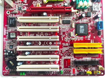MSI 648F Neo MS-6585 Socket 478 ATX DDR Motherboard AGP PCI SiS 648FX Chipset - Retro PC Hardware & More