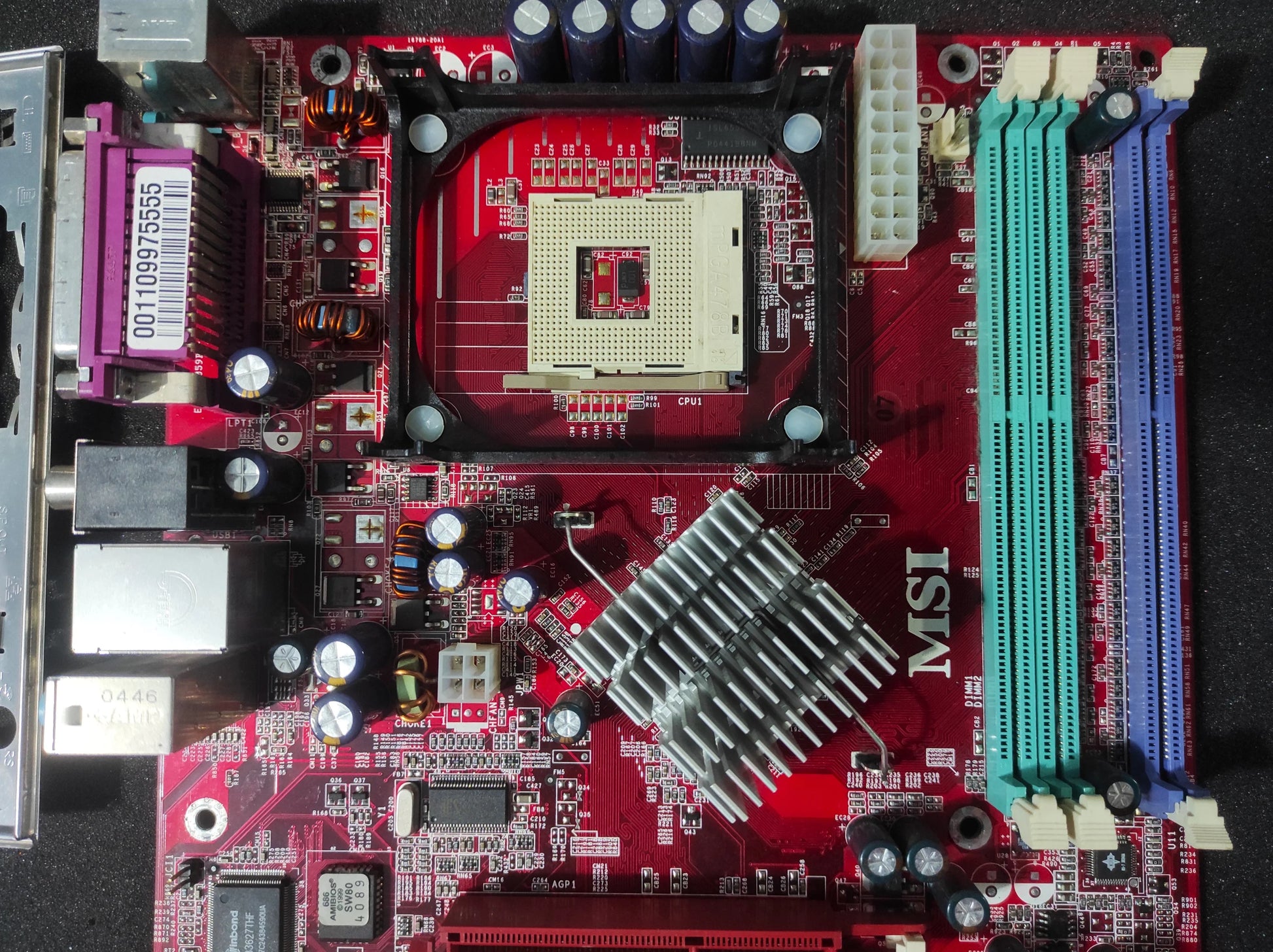 MSI 865PE Neo2-V MS-6788 Socket 478 ATX DDR Motherboard AGP PCI Intel 865PE Chipset