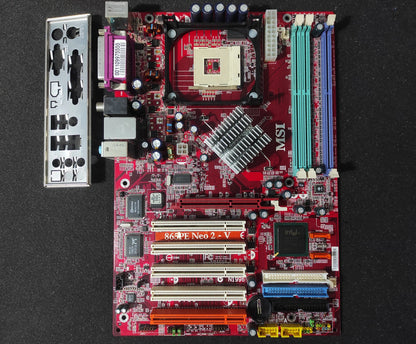 MSI 865PE Neo2-V MS-6788 Socket 478 ATX DDR Motherboard AGP PCI Intel 865PE Chipset