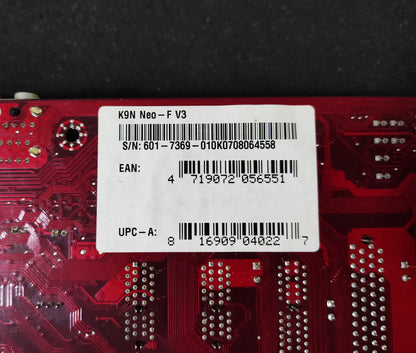 MSI K9N Neo V3 MS-7369 Socket AM2 ATX DDR2 Motherboard Nvidia nForce 560 Chipset