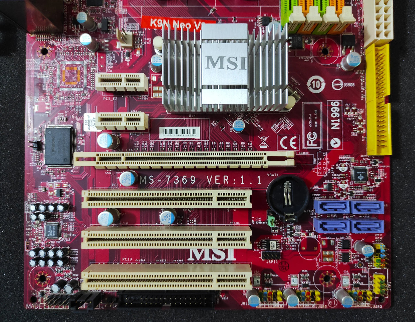 MSI K9N Neo V3 MS-7369 Socket AM2 ATX DDR2 Motherboard Nvidia nForce 560 Chipset