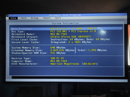 MSI K9N Neo V3 MS-7369 Socket AM2 ATX DDR2 Motherboard Nvidia nForce 560 Chipset