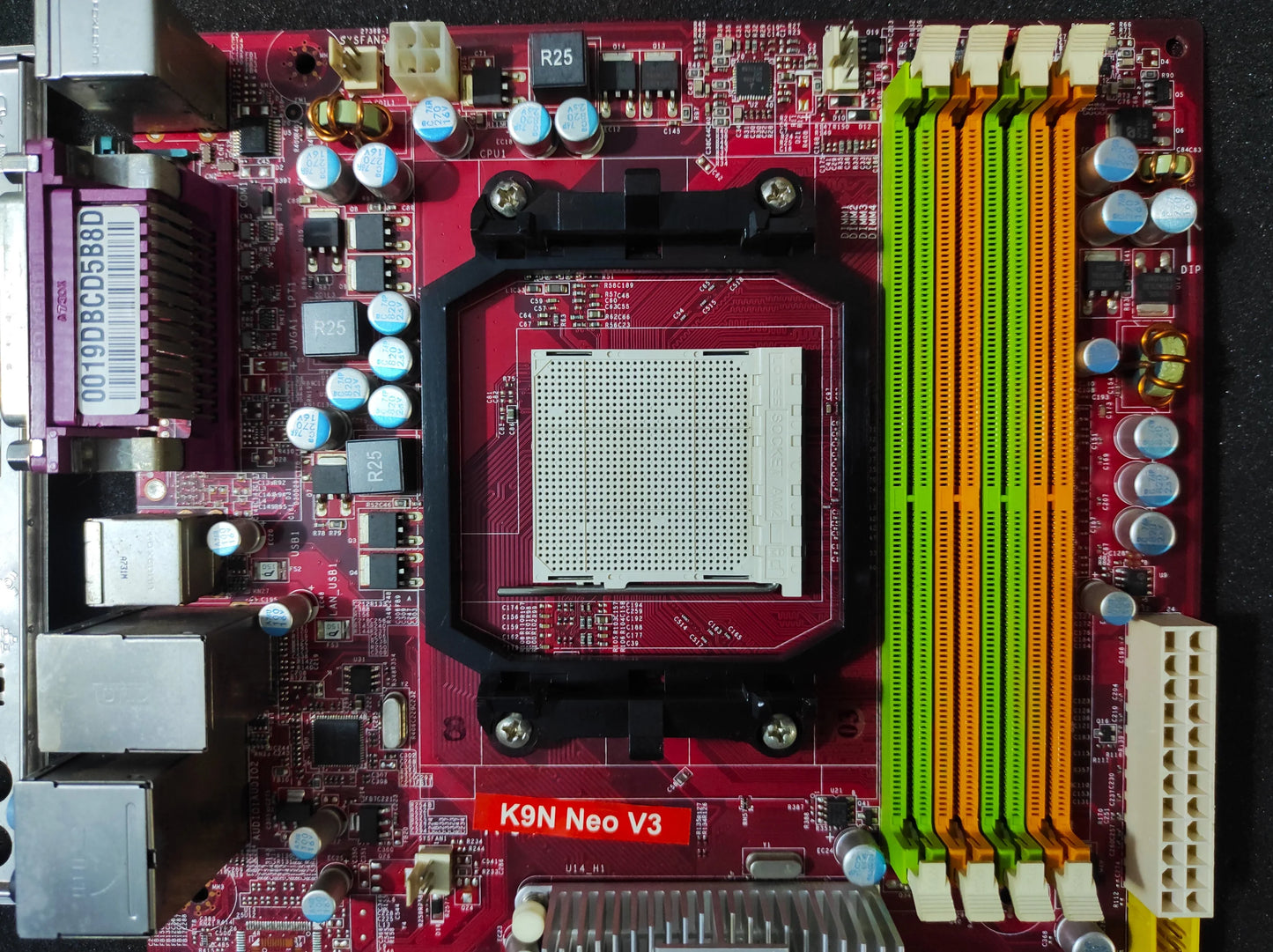 MSI K9N Neo V3 MS-7369 Socket AM2 ATX DDR2 Motherboard Nvidia nForce 560 Chipset
