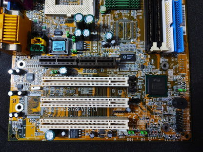 MSI MS-6178 Socket 370 mATX Vintage Retro Motherboard PCI Intel 810 Chipset