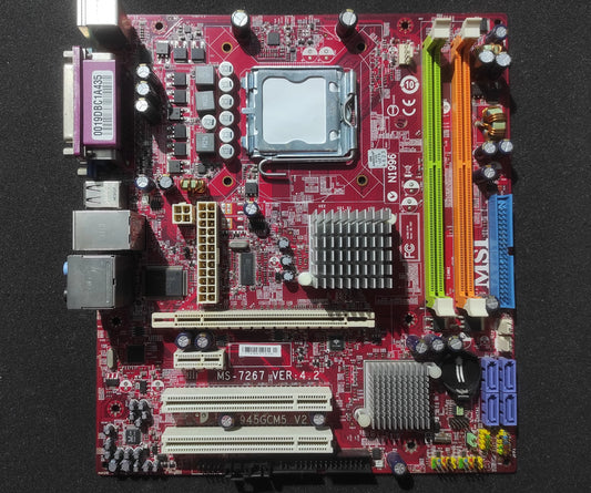 MSI MS-7267 945GCM5 V2 Socket 775 mATX Motherboard DDR2 PCIe x16 PCI SATA Intel 945GC