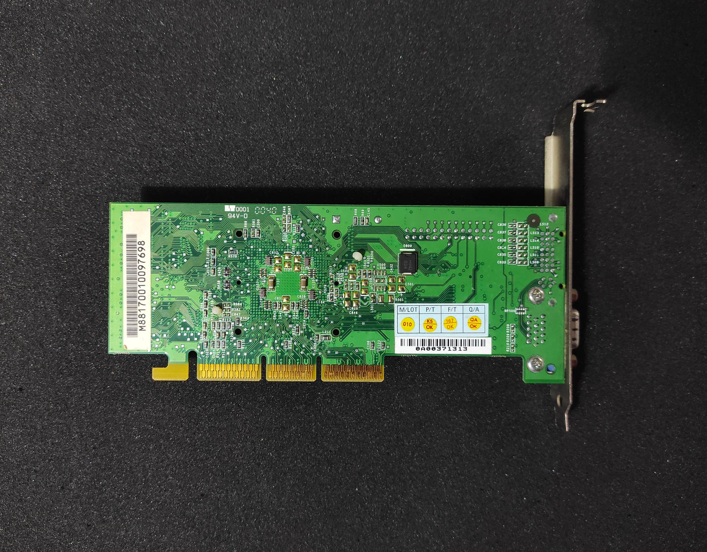 MSI MS-8817 NVIDIA GeForce2 MX 400 AGP 32MB VGA Vintage Retro Graphics Card