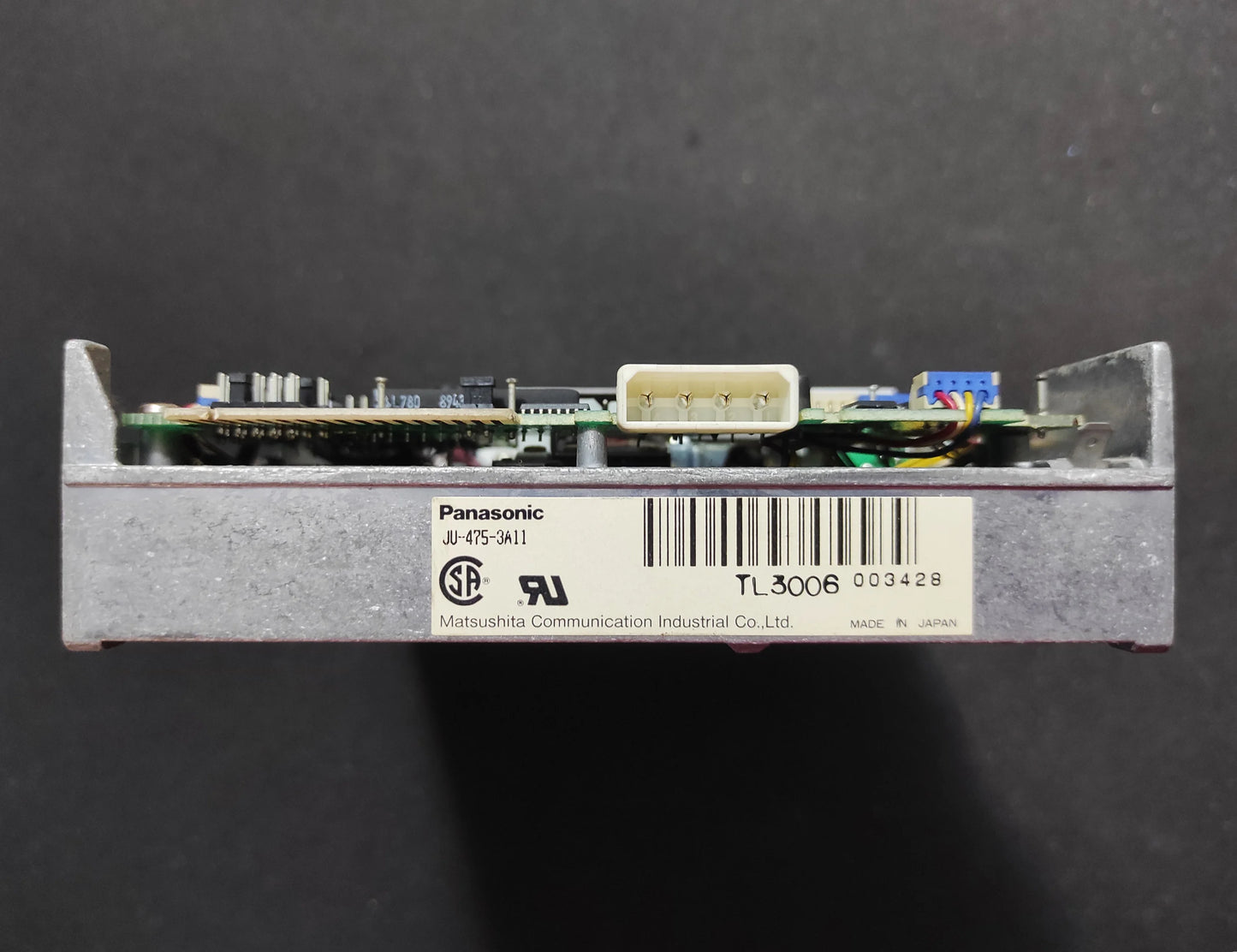 Panasonic JU-475-3A11 1.2MB 5.25’’ Vintage Retro Internal Floppy Disk Drive