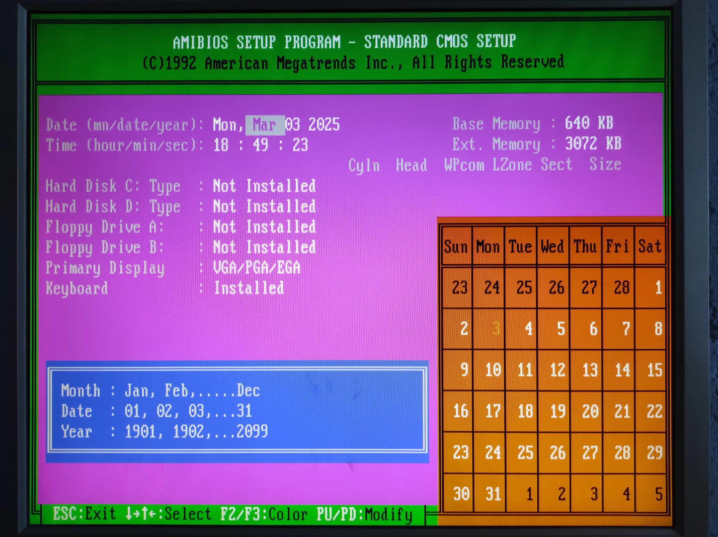 PCChips M321 Rev. 3.1 386 AT Vintage Retro Motherboard with ULSI Math ISA CHIP 5 + 6 Chipset