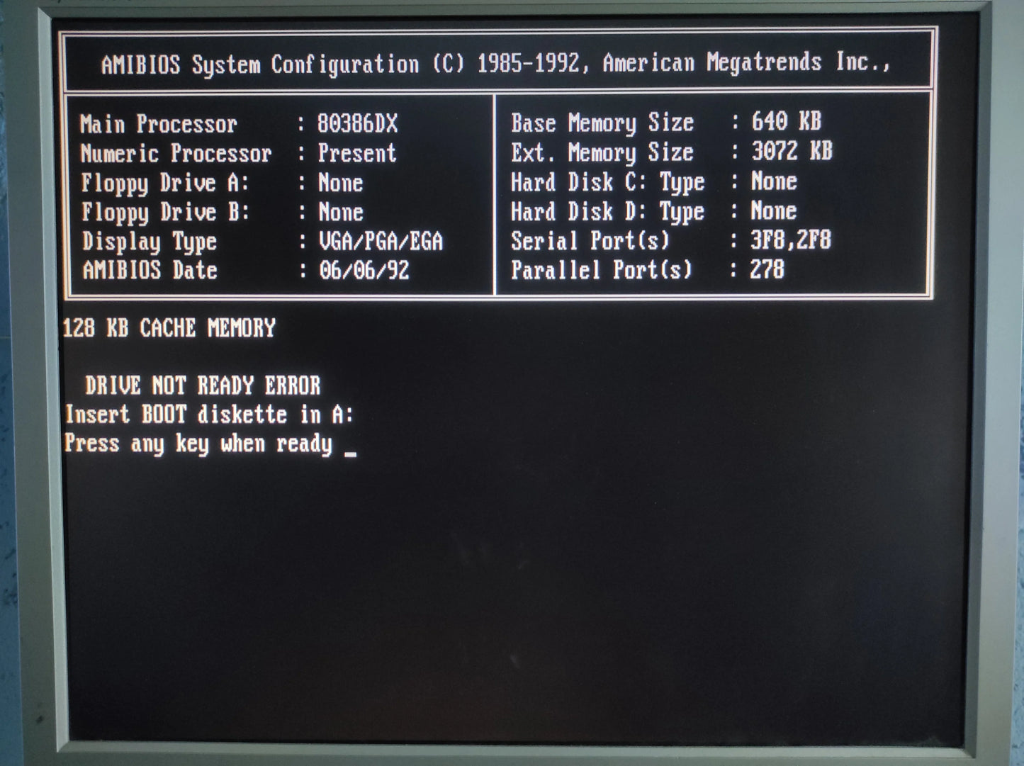 PCChips M321 Rev. 3.1 386 AT Vintage Retro Motherboard with ULSI Math ISA CHIP 5 + 6 Chipset