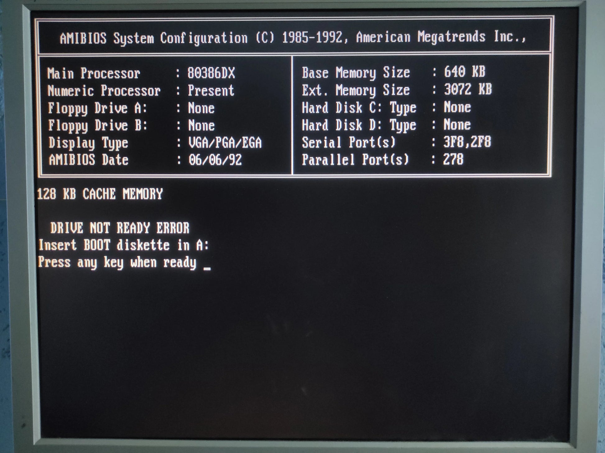 PCChips M321 Rev. 3.1 386 AT Vintage Retro Motherboard with ULSI Math ISA CHIP 5 + 6 Chipset