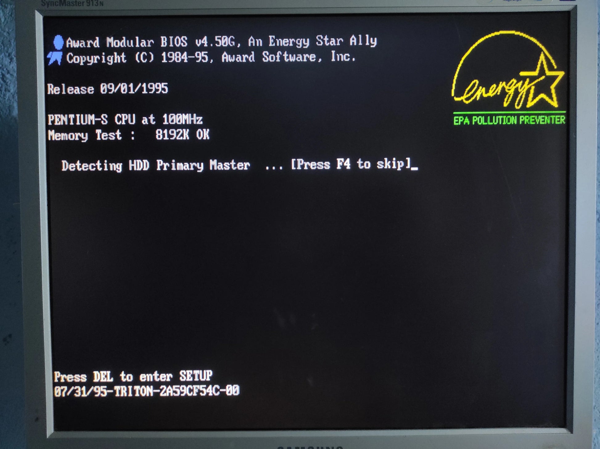 PCChips M507 Socket 7 AT Vintage Retro Motherboard ISA PCI Intel 430FX Chipset