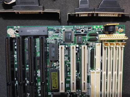 PCChips M507 Socket 7 AT Vintage Retro Motherboard ISA PCI Intel 430FX Chipset
