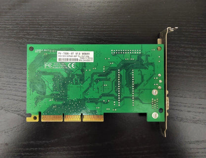 Pine Nvidia RIVA TNT2 M64 AGP 32MB VGA TV Retro Graphics Video Card PV-T02A-BT - Retro PC Hardware & More