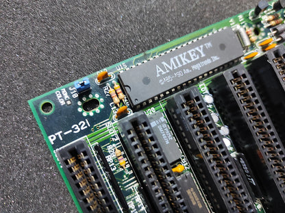 Pine PT-321 386 AT Vintage Retro Motherboard ISA Macronix MX83C30x M3200793