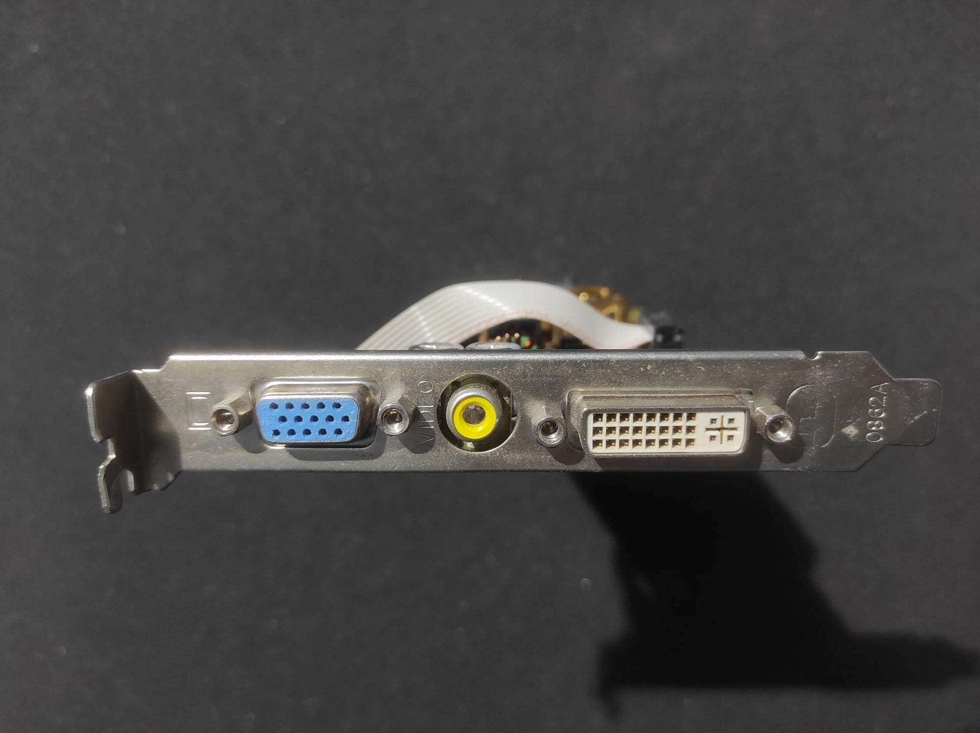 PixelView Nvidia GeForce FX 5200 AGP 128MB VGA DVI Graphics Card MVGA-NVG34AM