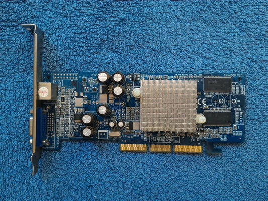 PixelView NVIDIA GeForce MX4000 64MB DDR AGP VGA S-Video Graphics Card PV-N18BA - Retro PC Hardware & More
