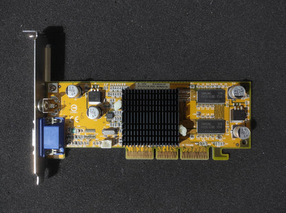 PixelView NVIDIA GeForce4 MX 440 AGP 64MB VGA Graphics Video Card MVGA-NVG18AM