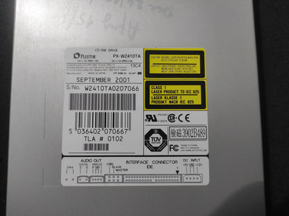 Plextor PlexWriter PX-W2410TA IDE 5.25’’ Internal Vintage Retro Beige CD-RW Drive