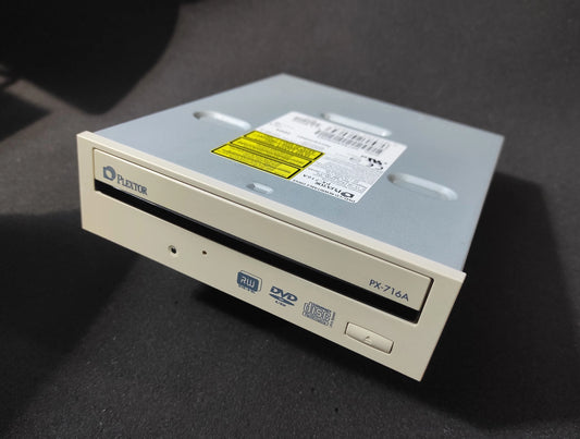 Plextor PX-716E IDE 5.25’’ Internal Vintage Retro Beige CD-RW DVD-RW Drive