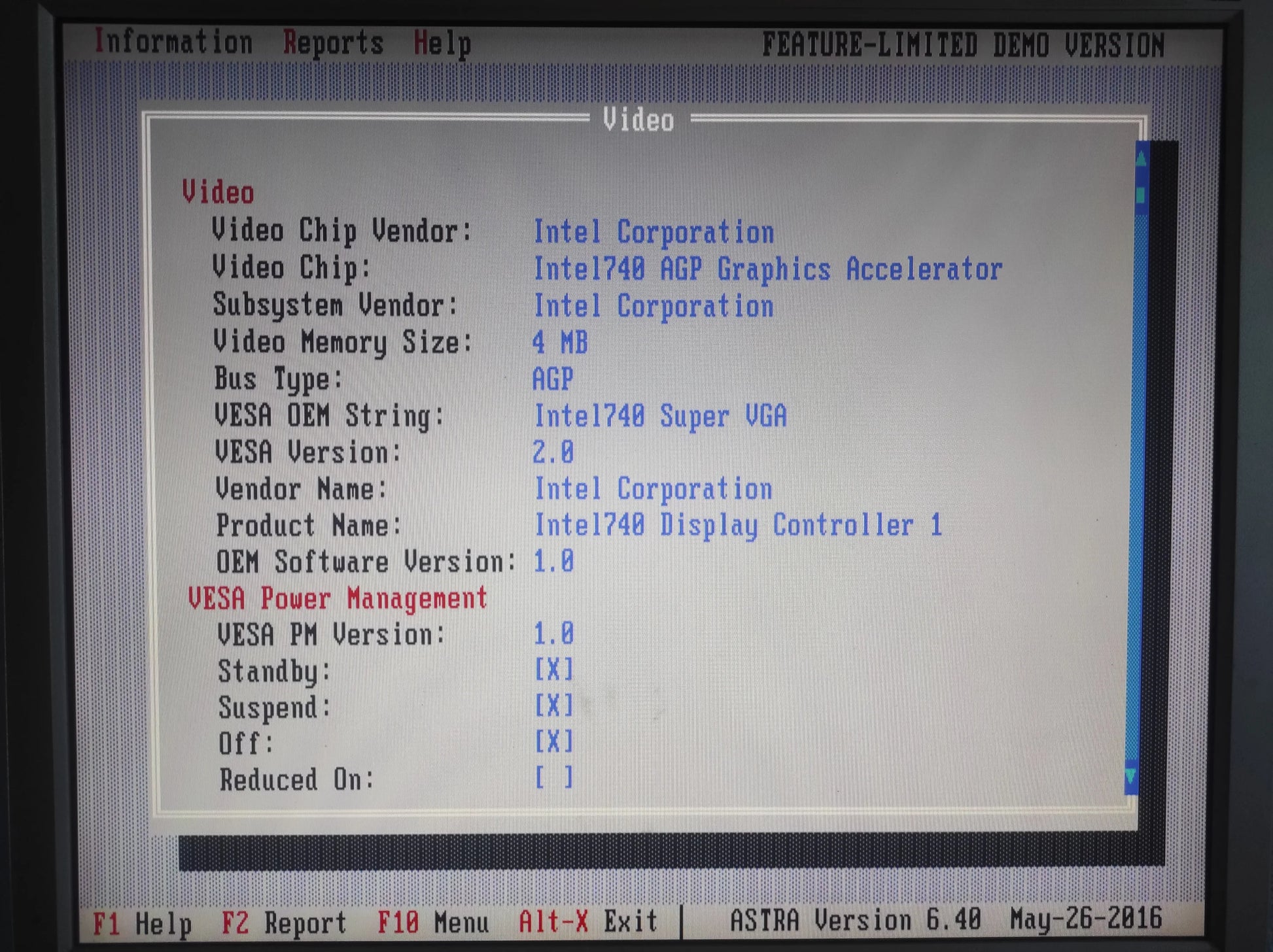 PowerColor C740SG Intel i740 4MB AGP VGA Retro Graphics Video Card